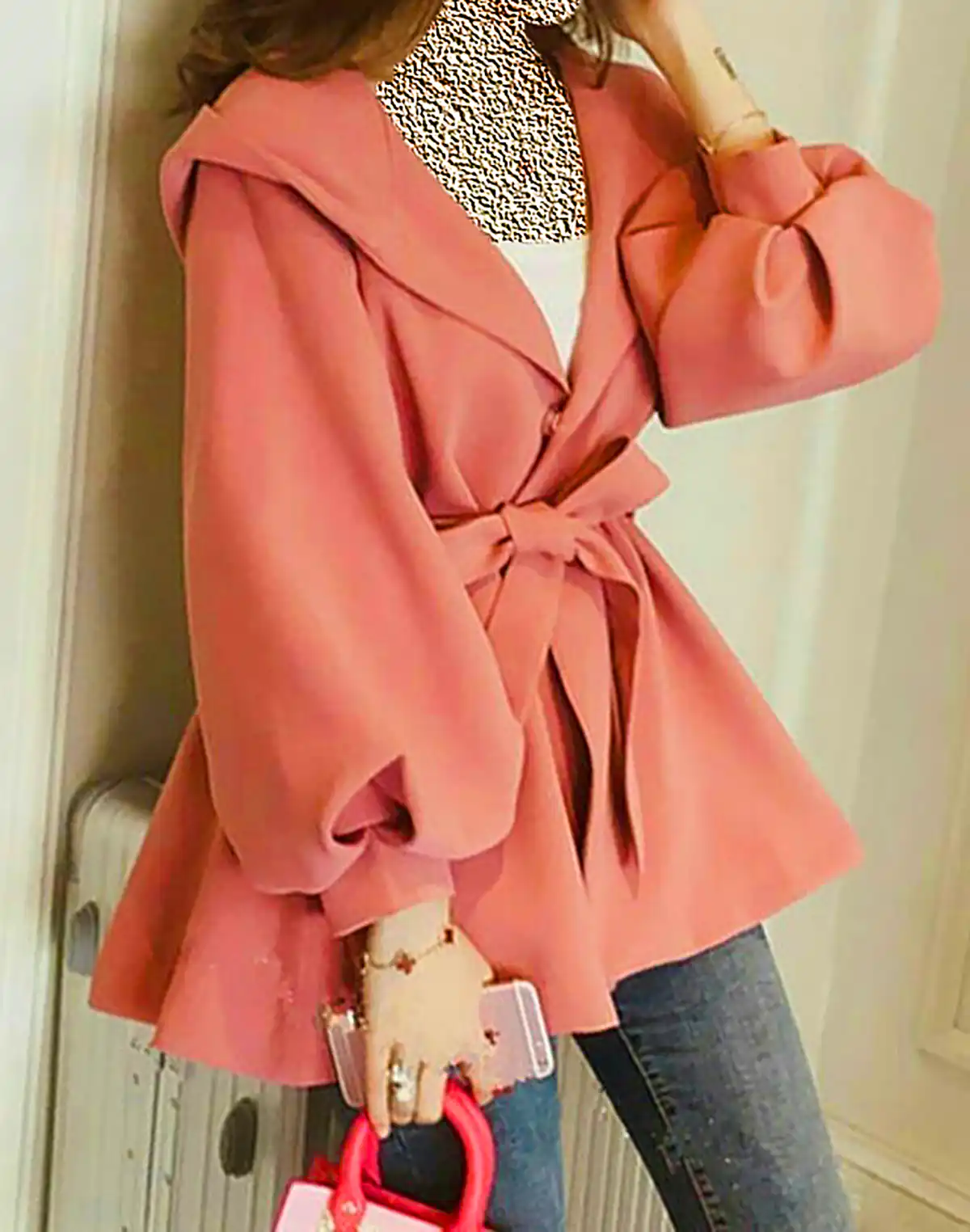 پالتو کوتاه دخترانه زیبا