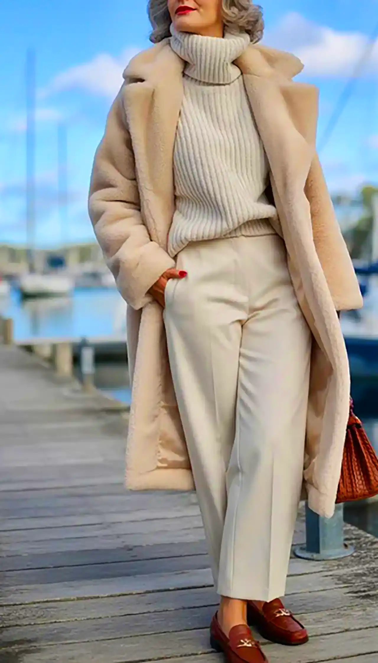 پالتو رنگی و شیک زنانه