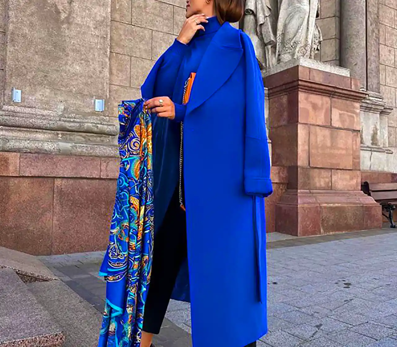 پالتو رنگی و شیک زنانه