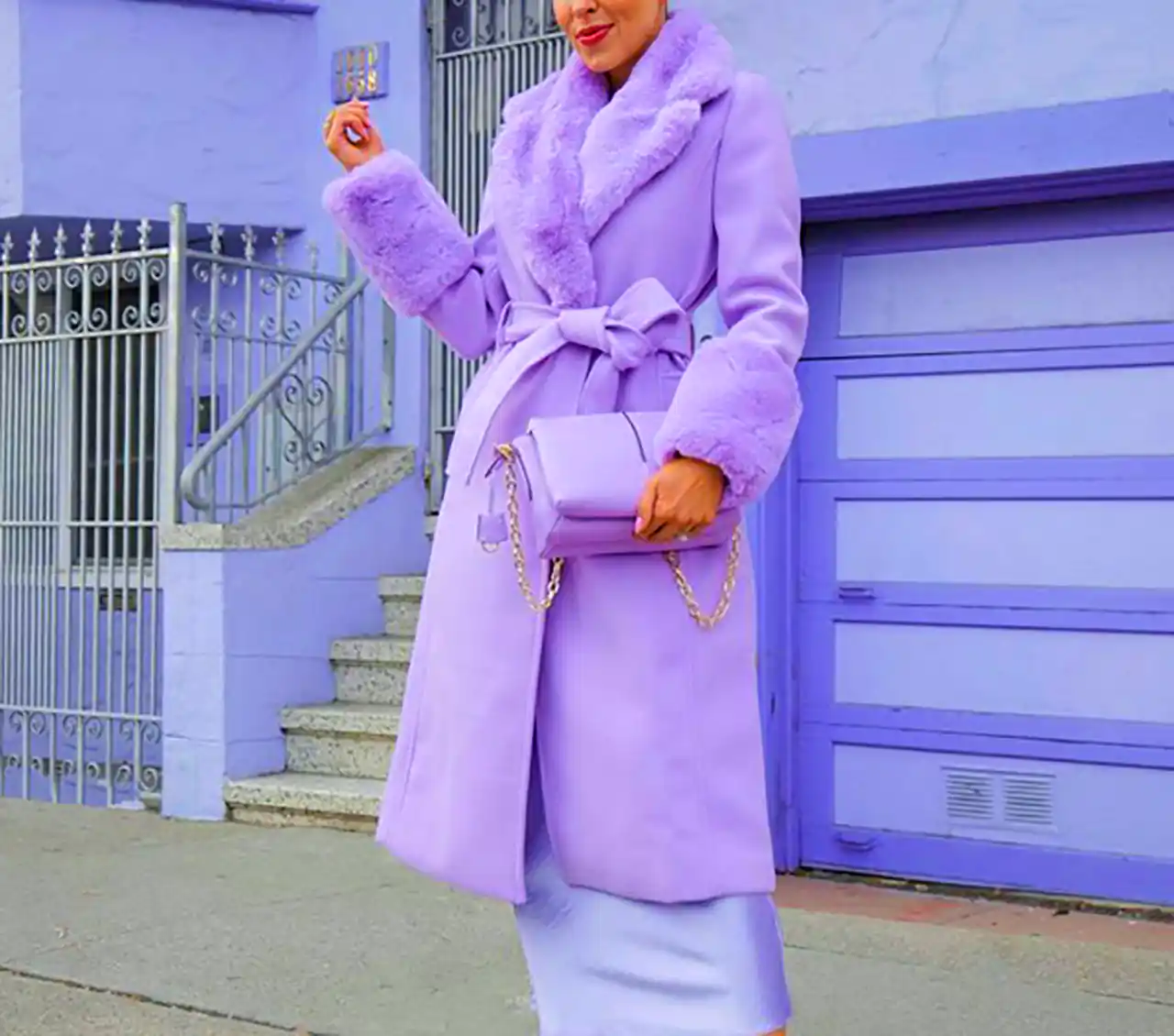 پالتو رنگی و شیک زنانه