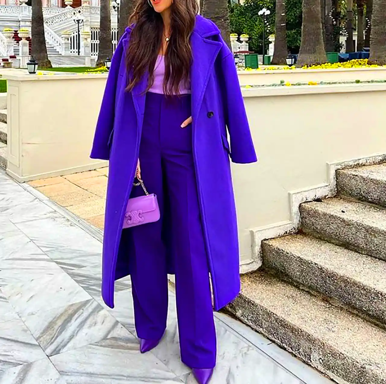 پالتو رنگی و شیک زنانه