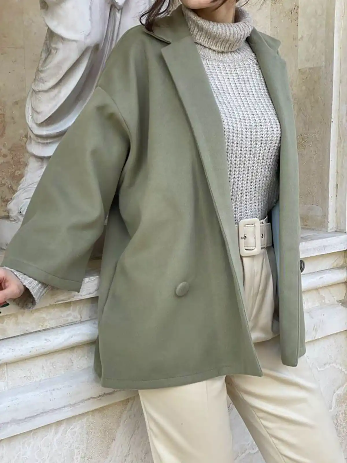 پالتو یقه انگلیسی زیبا