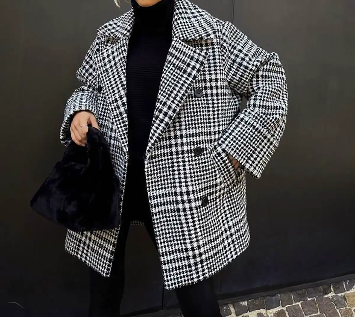 پالتو یقه انگلیسی زیبا