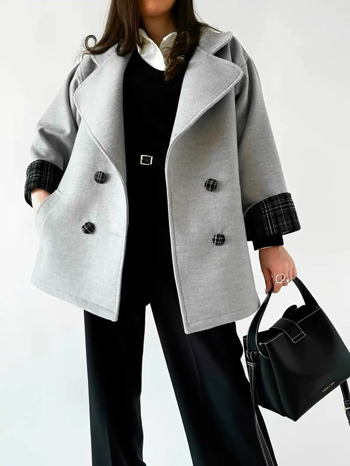 پالتو یقه انگلیسی زیبا