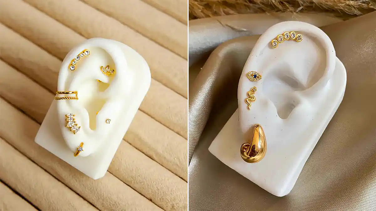 پیرسینگ کیوت گوش