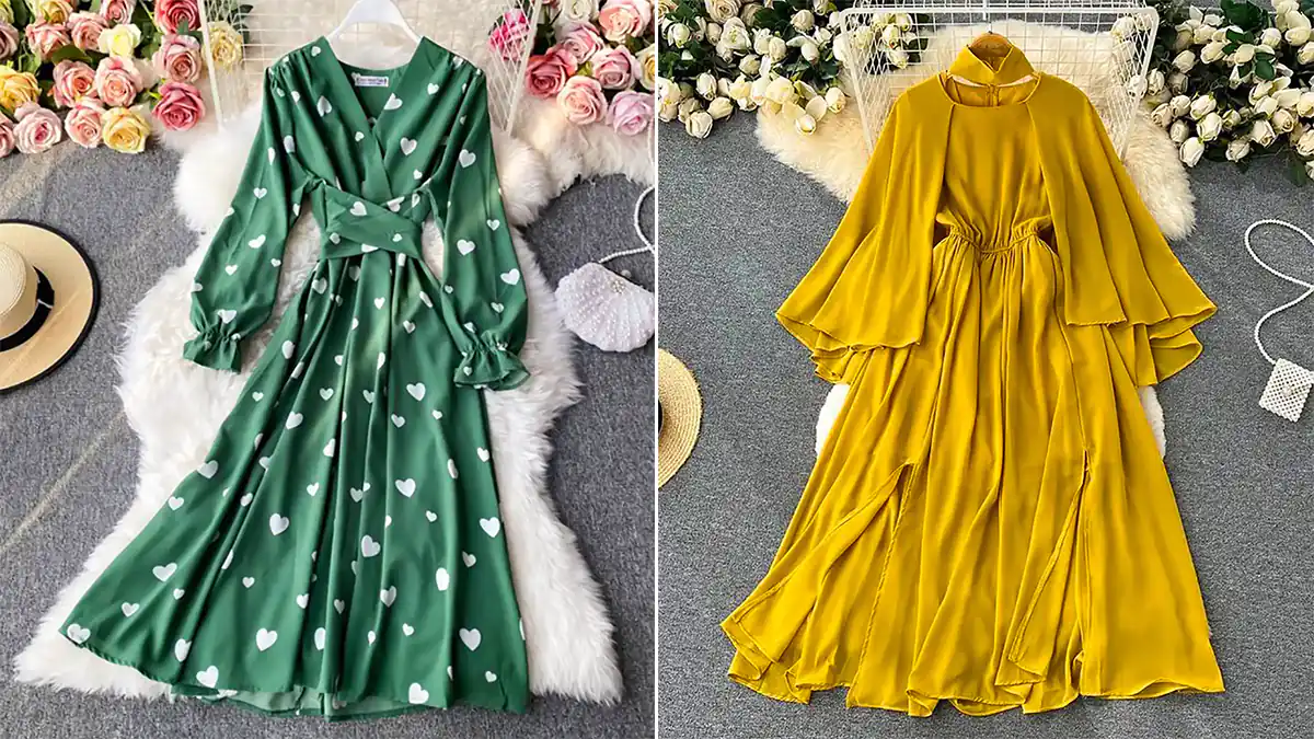 پیراهن بلند زیبا