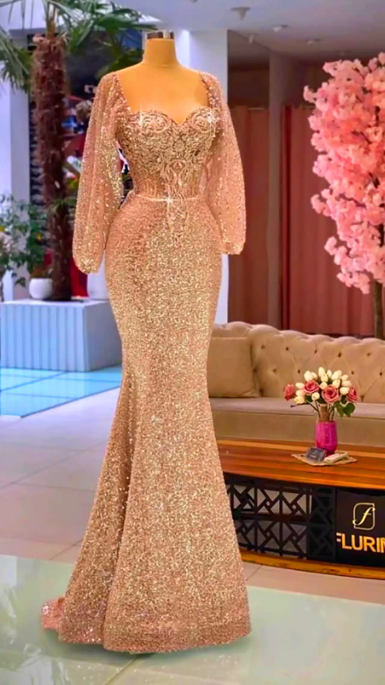 پیراهن لوکس و زیبا مجلسی