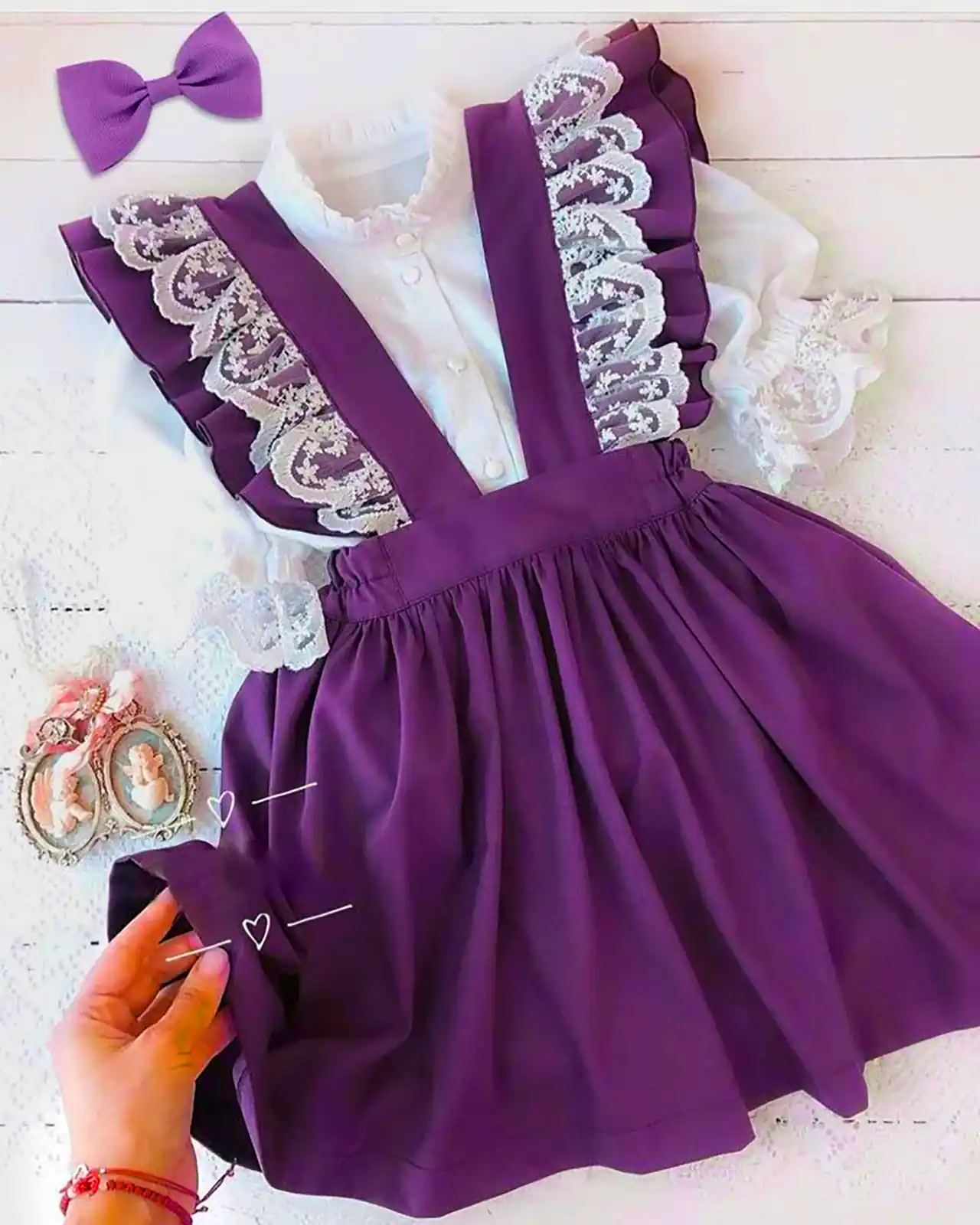 پیراهن پیشبندی برای نوزاد