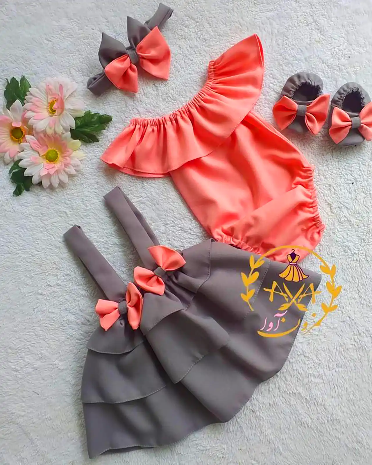 پیراهن پیشبندی برای نوزاد