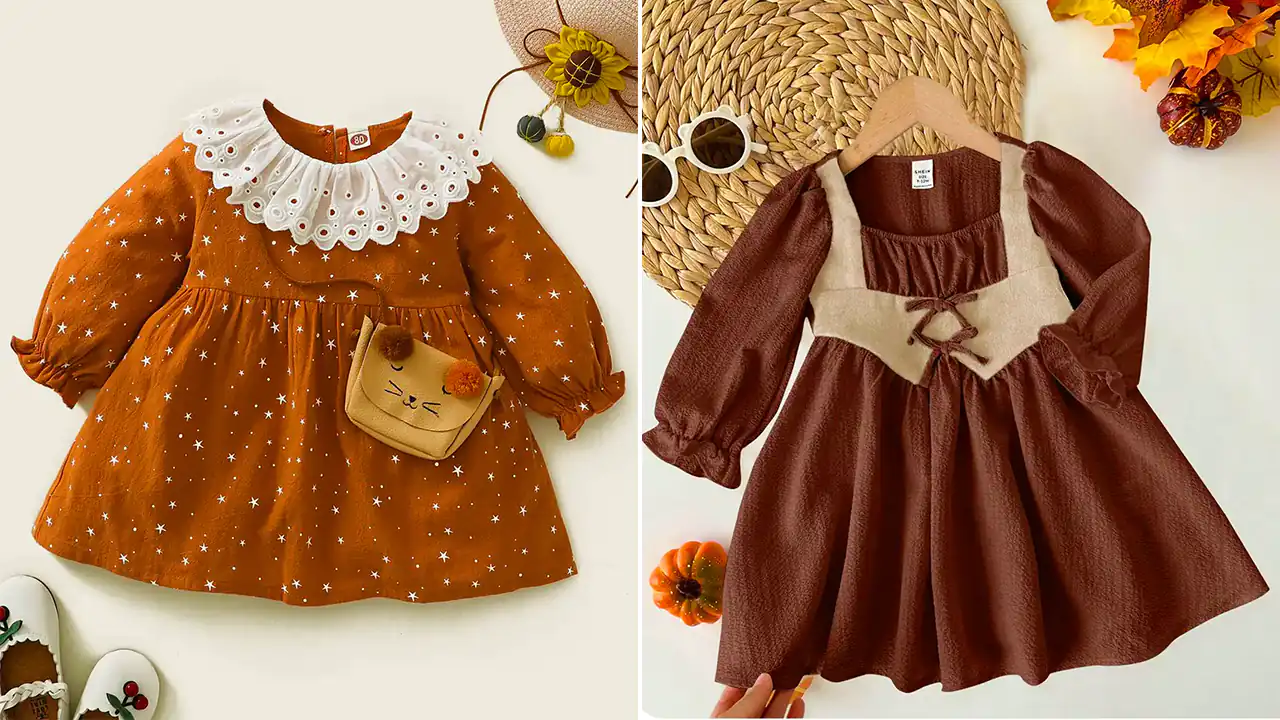 پیراهن سارافونی بچگانه جدید