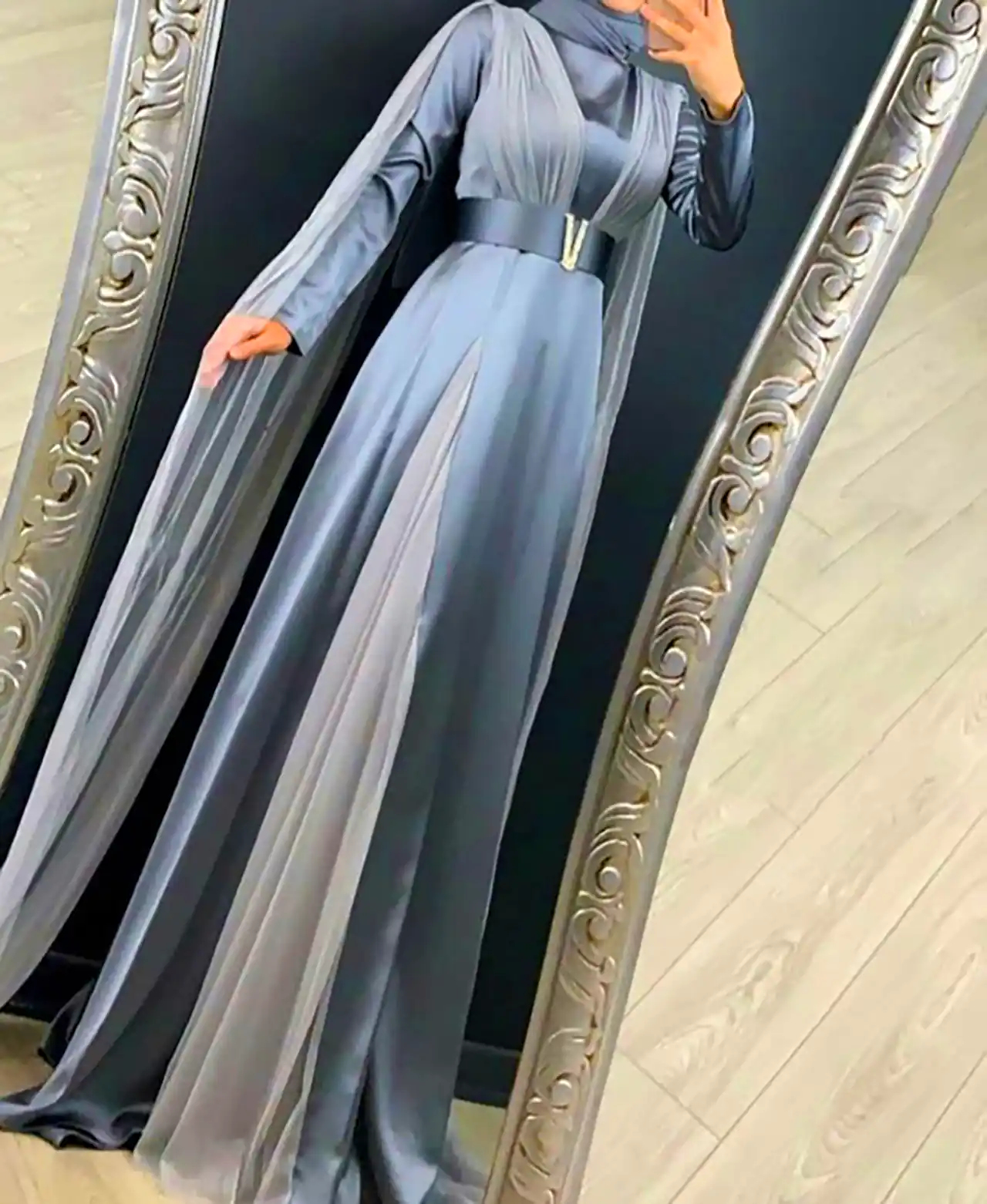 پیراهن زنانه کرپ حریر زیبا