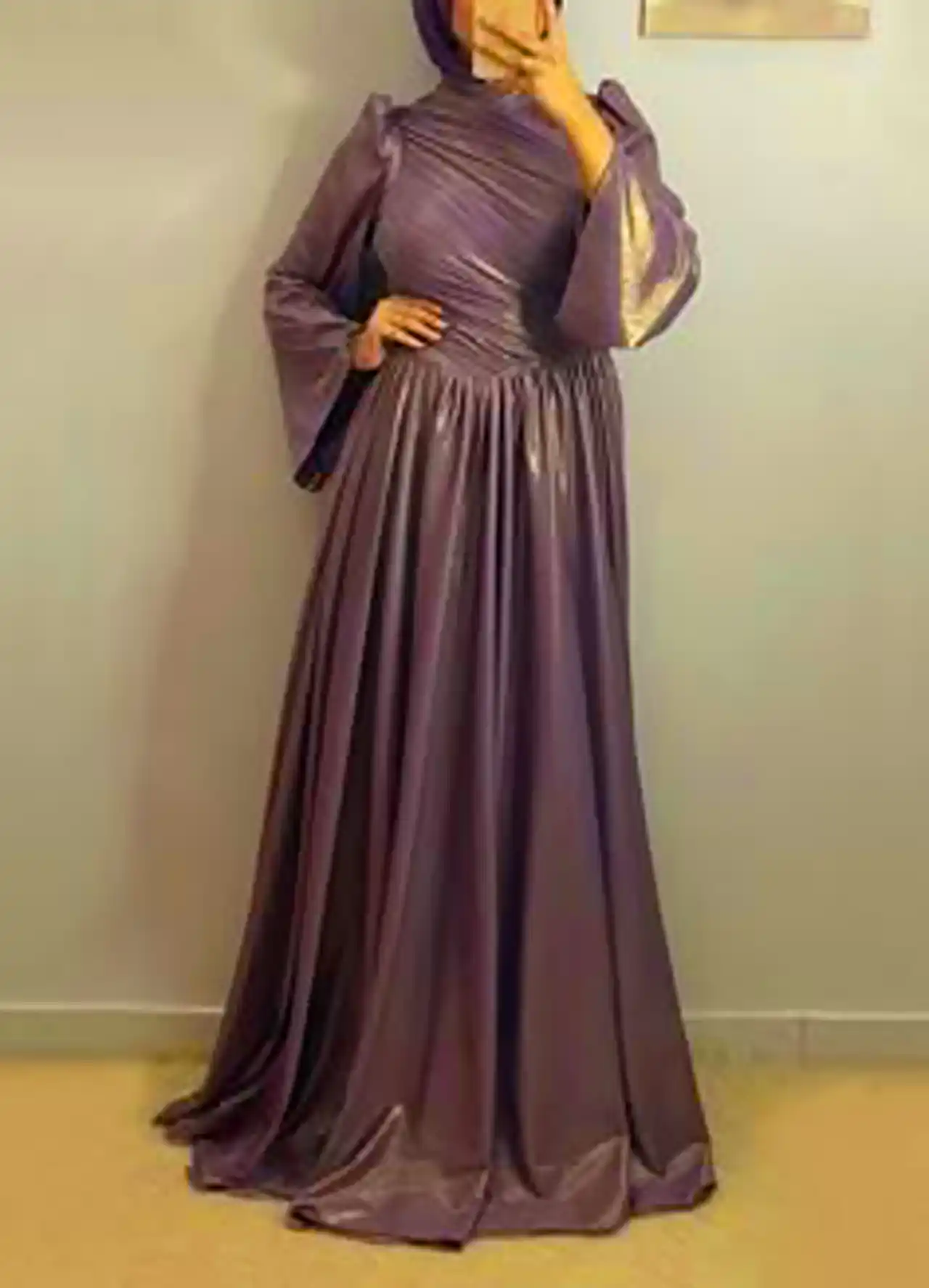 پیراهن زنانه کرپ حریر زیبا