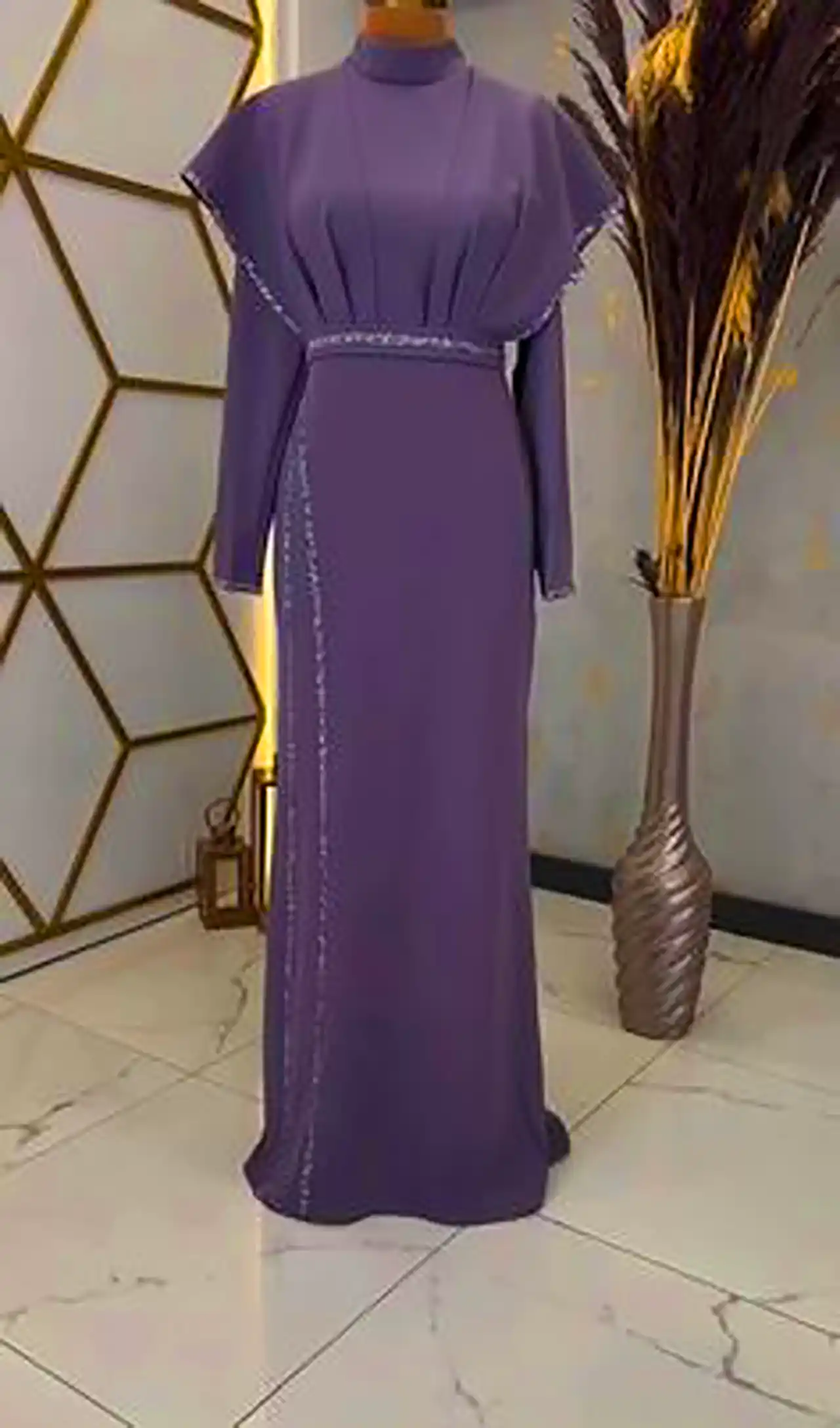 پیراهن زنانه کرپ حریر زیبا