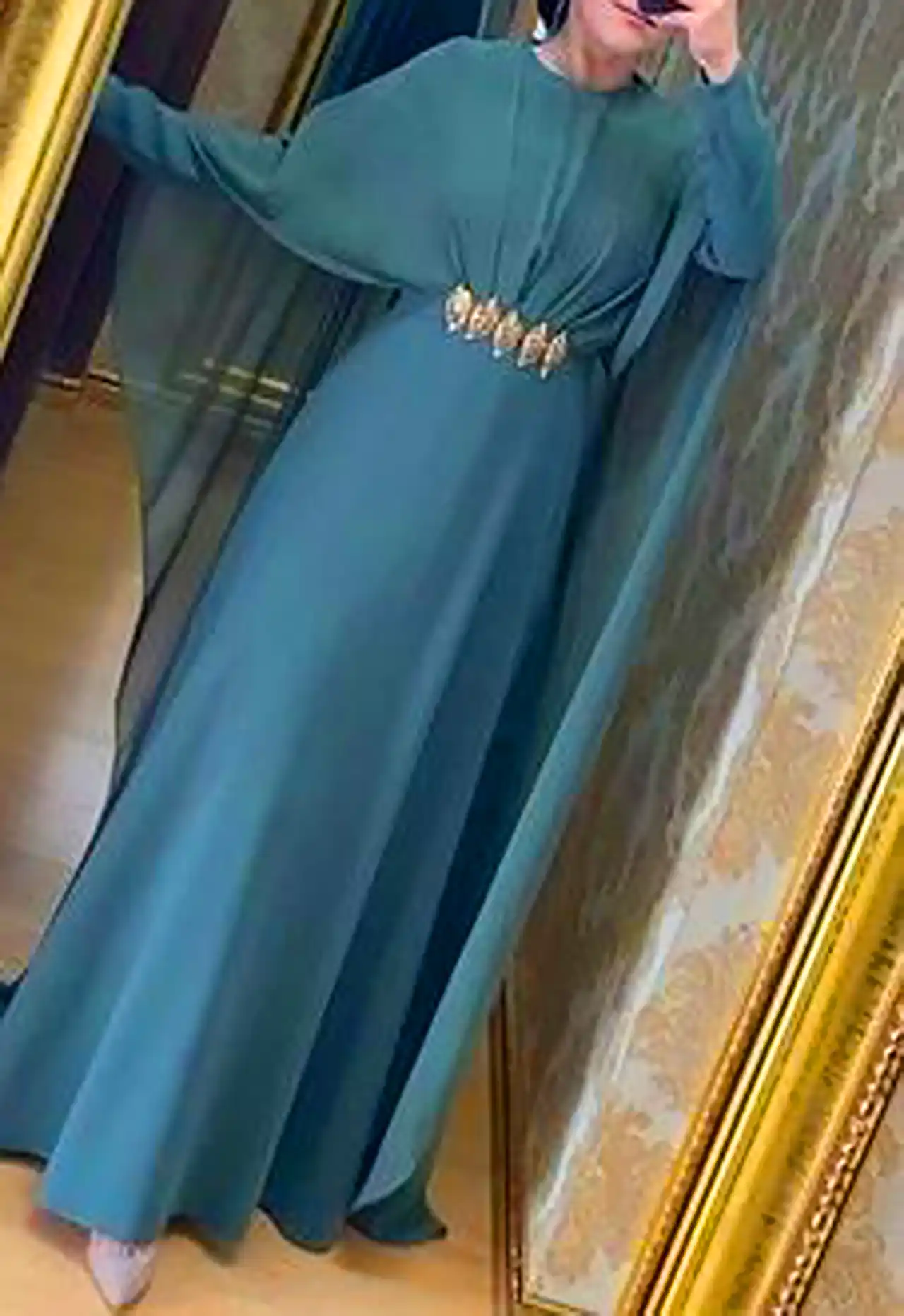 پیراهن زنانه کرپ حریر زیبا