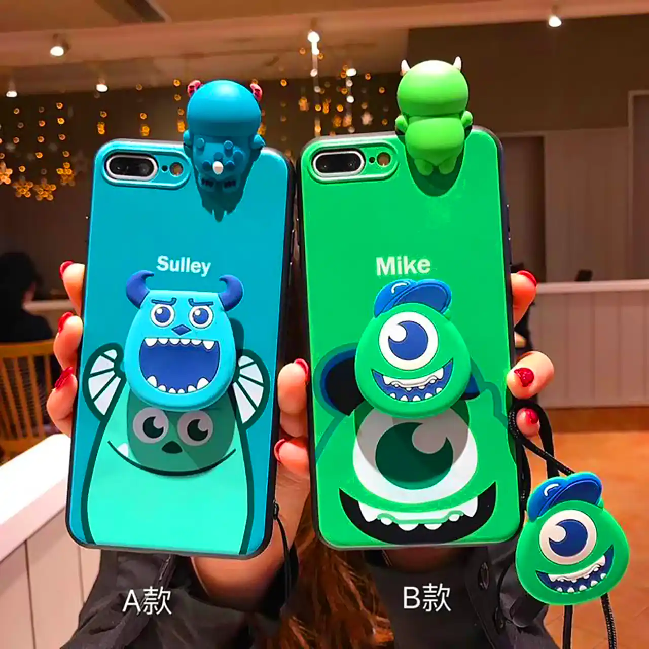 قاب گوشی طرح خانواده هیولاها 