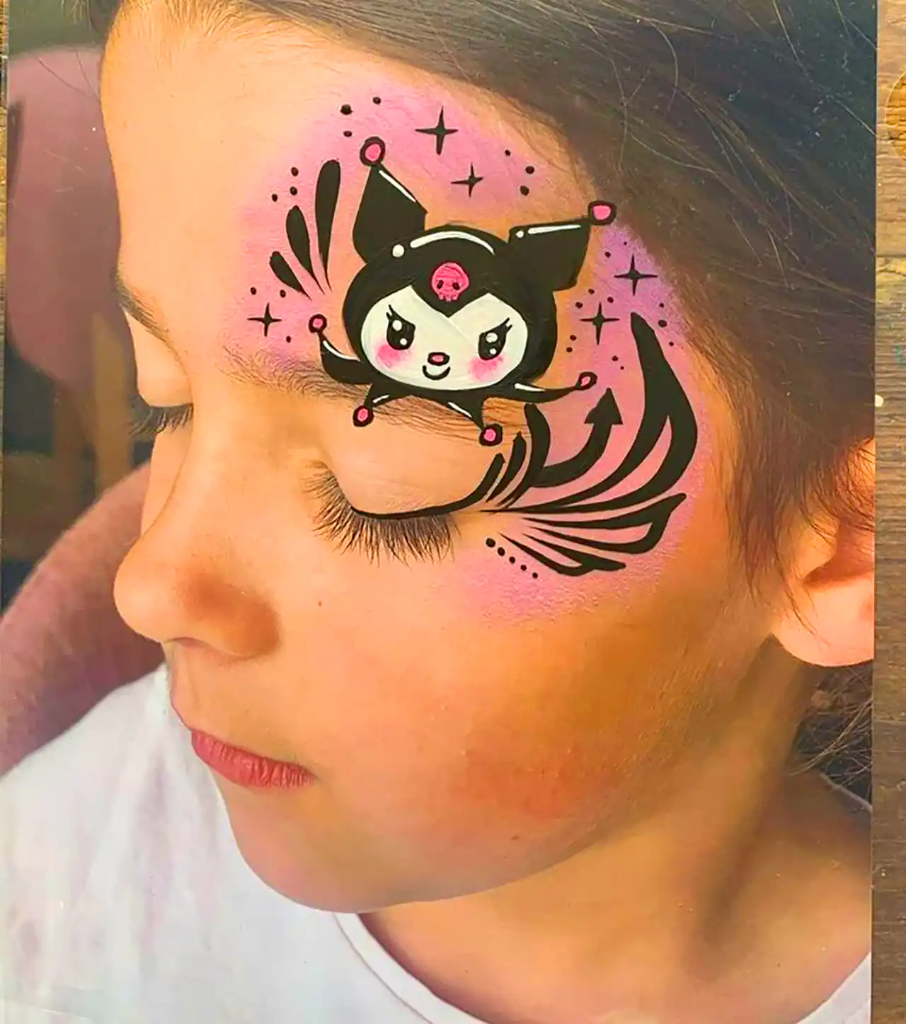 گریم زیبای صورت کودک