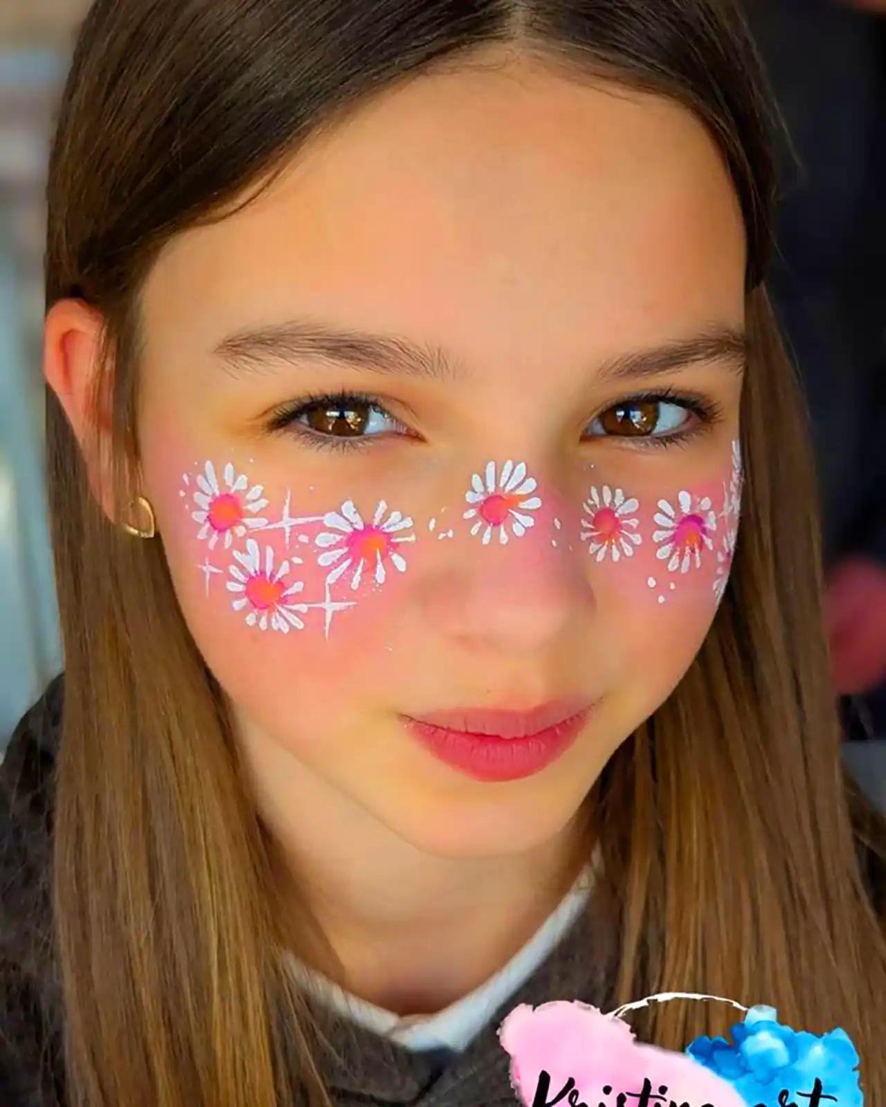 گریم زیبای صورت کودک