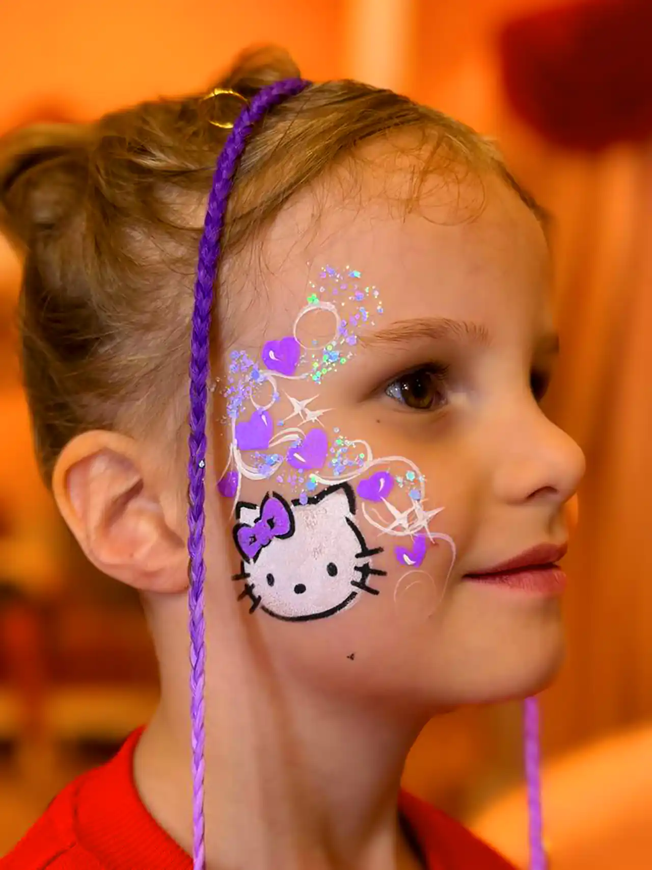 گریم زیبای صورت کودک