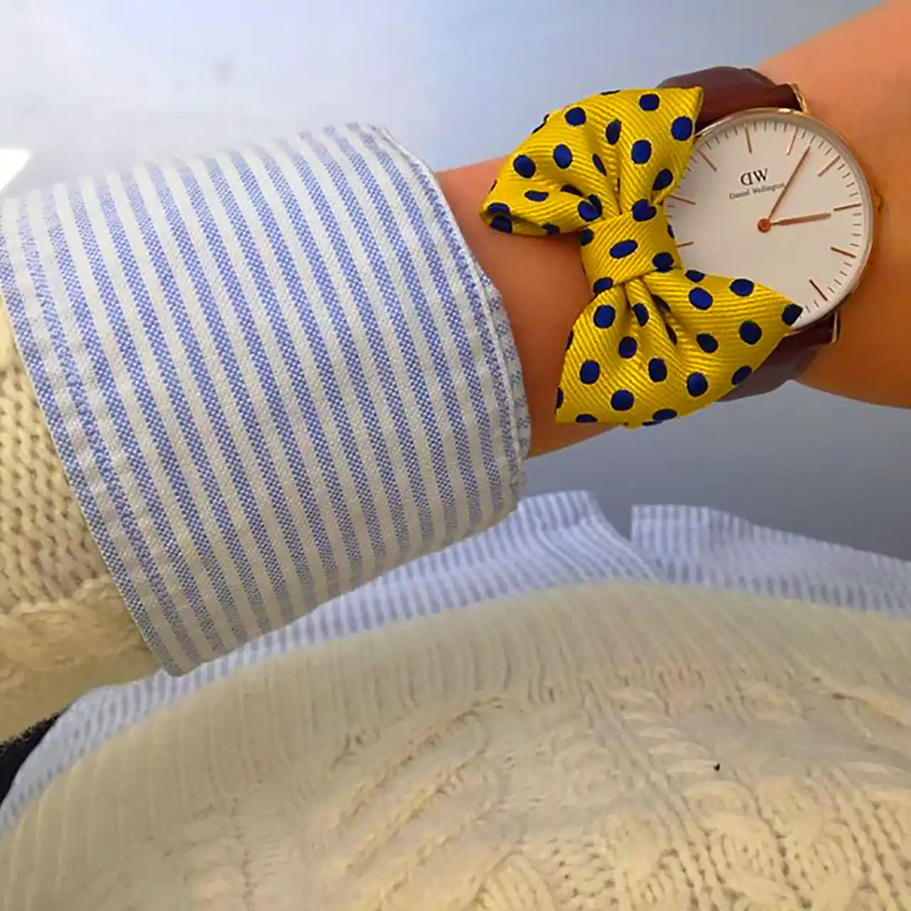 ساعت بند پارچه ای فشن 