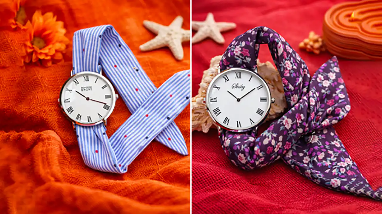 ساعت بند پارچه ای فشن 