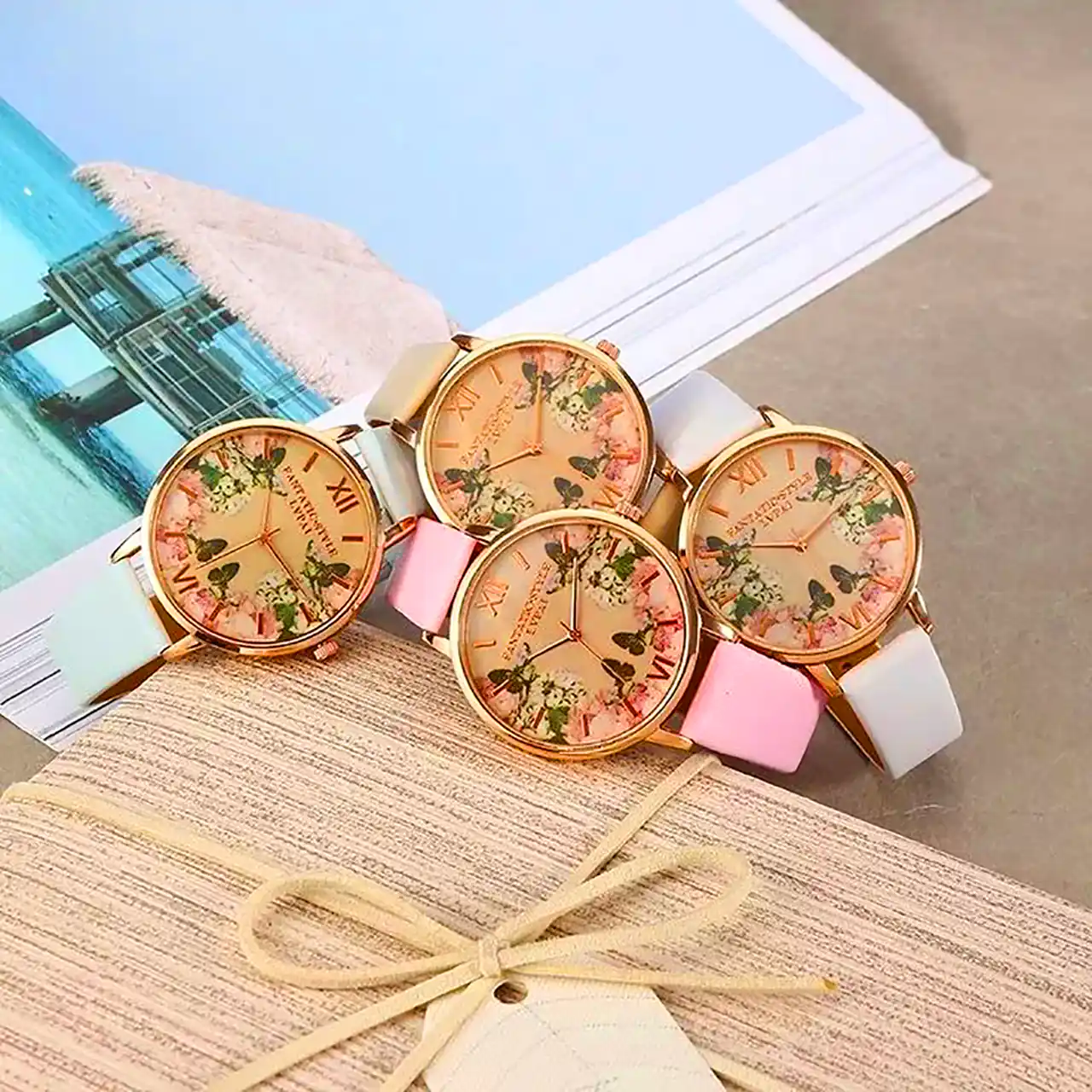 ساعت منجوقی شیک دخترونه