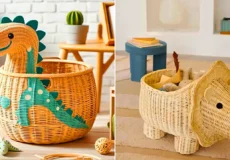 سبد ارگانایزر اتاق کودک