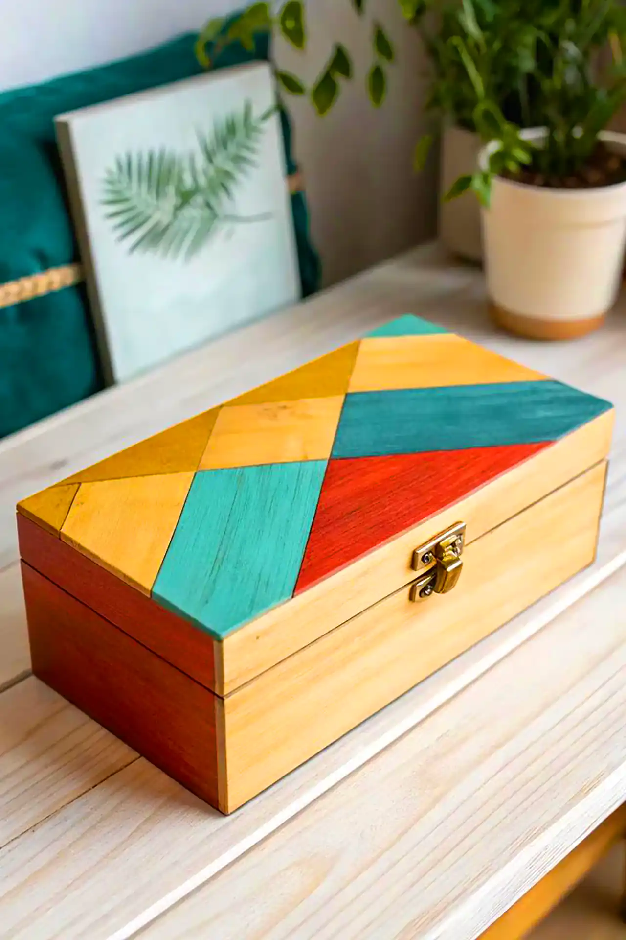 صندوقچه چوبی جواهرات
