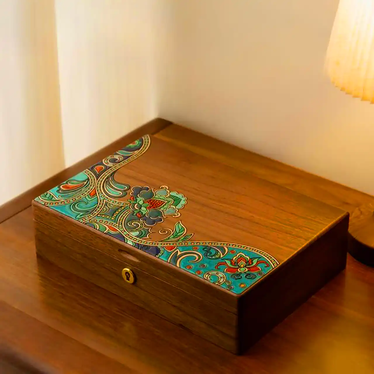 صندوقچه چوبی جواهرات