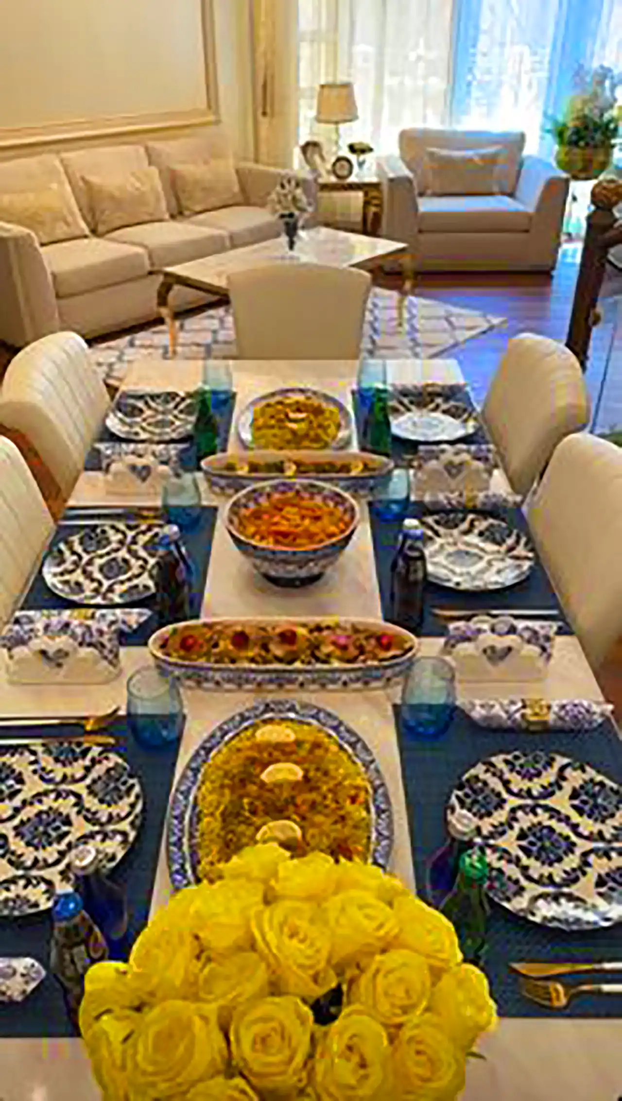 سرویس غذاخوری چینی برای جهیزیه 