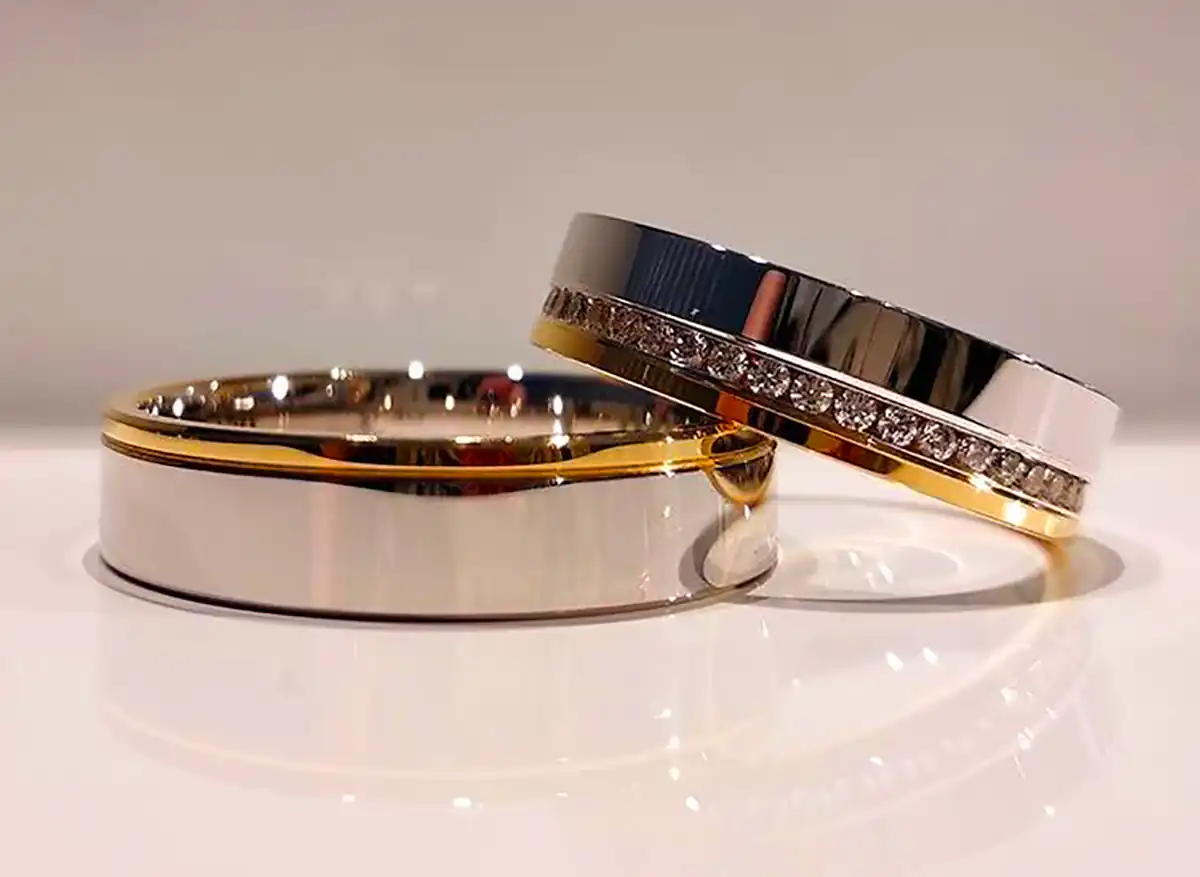 ست حلقه طلا ترند