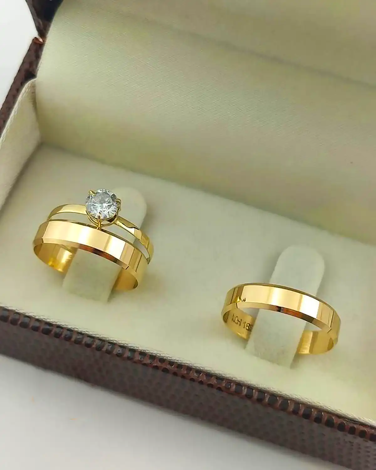 ست حلقه طلا ترند