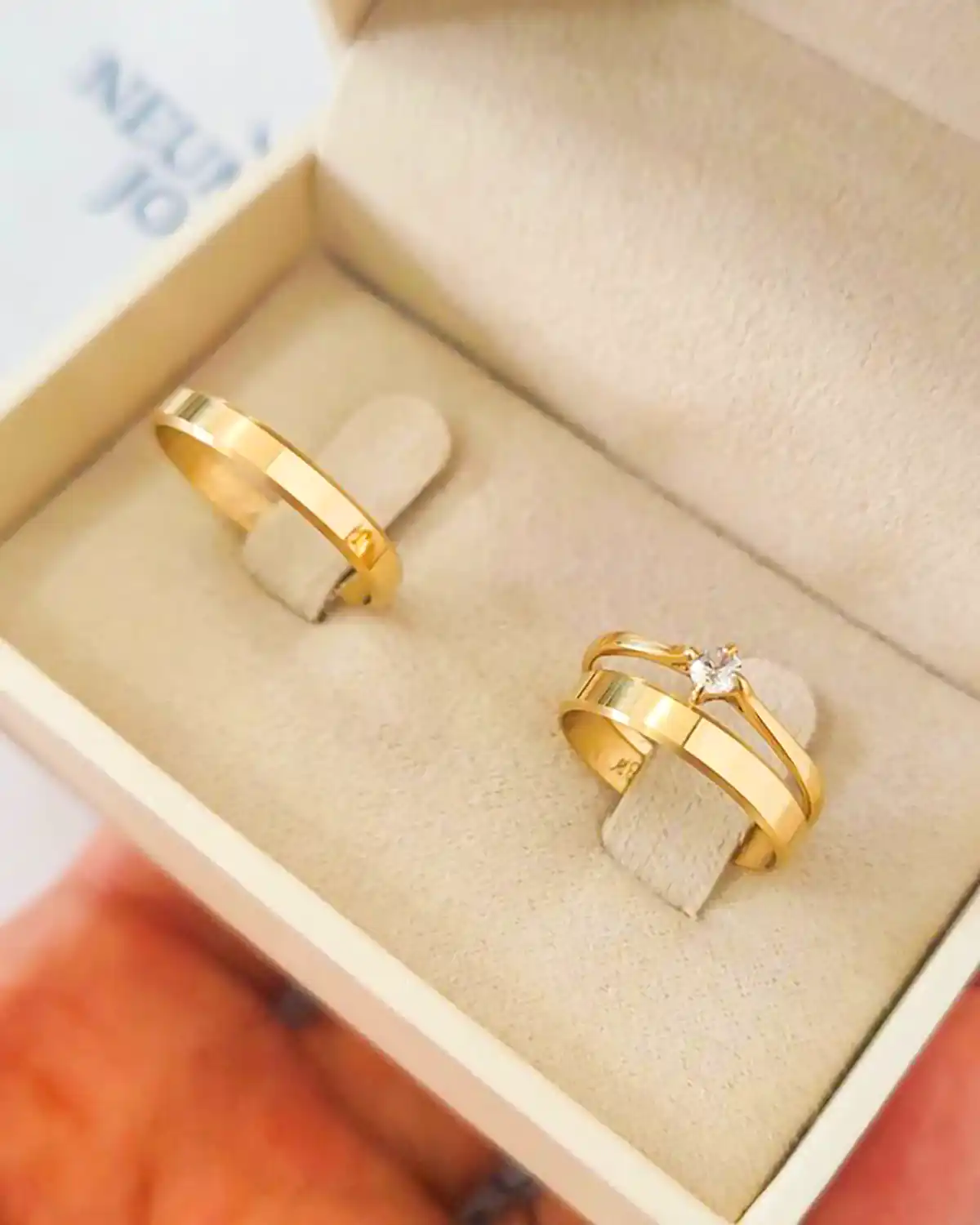 ست حلقه طلا ترند