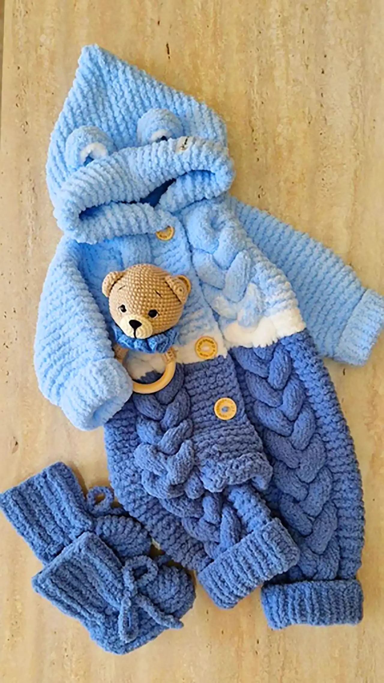 ست نوزادی گرم و دوست داشتنی 