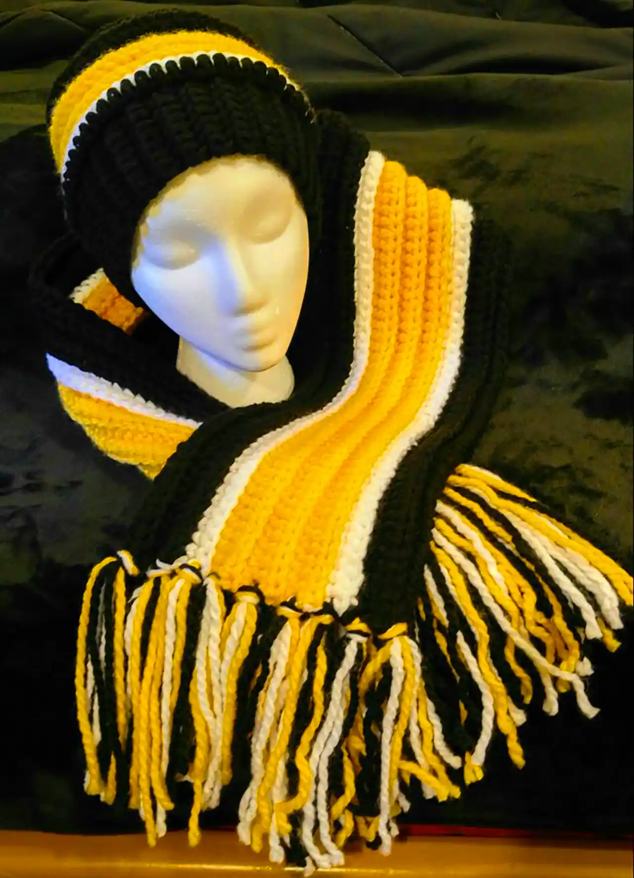 شال و کلاه برای دختر بچه ها