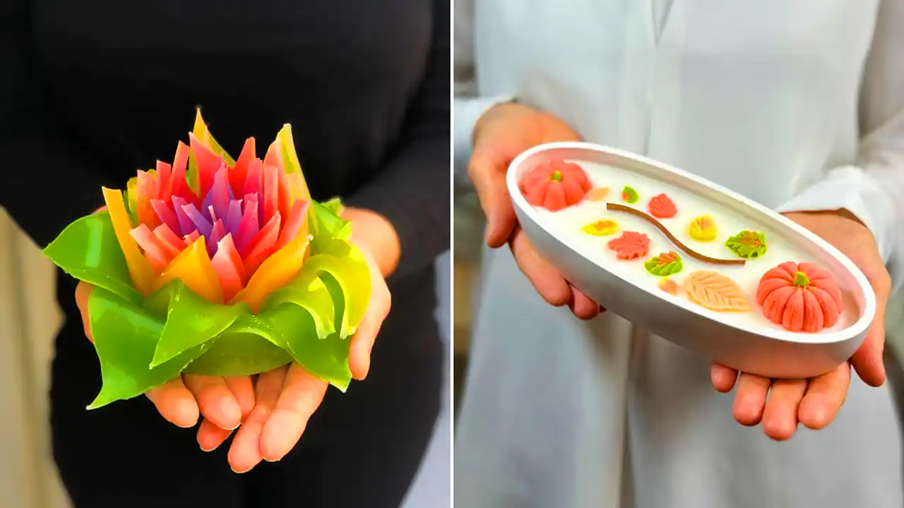 شمع دستساز خاص تزئینی