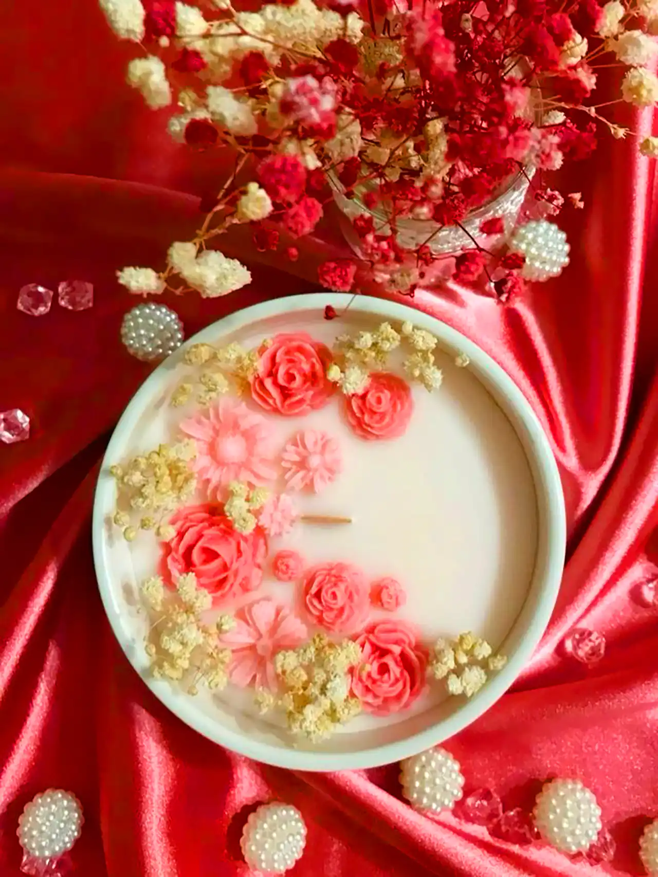 شمع دستساز خاص تزئینی