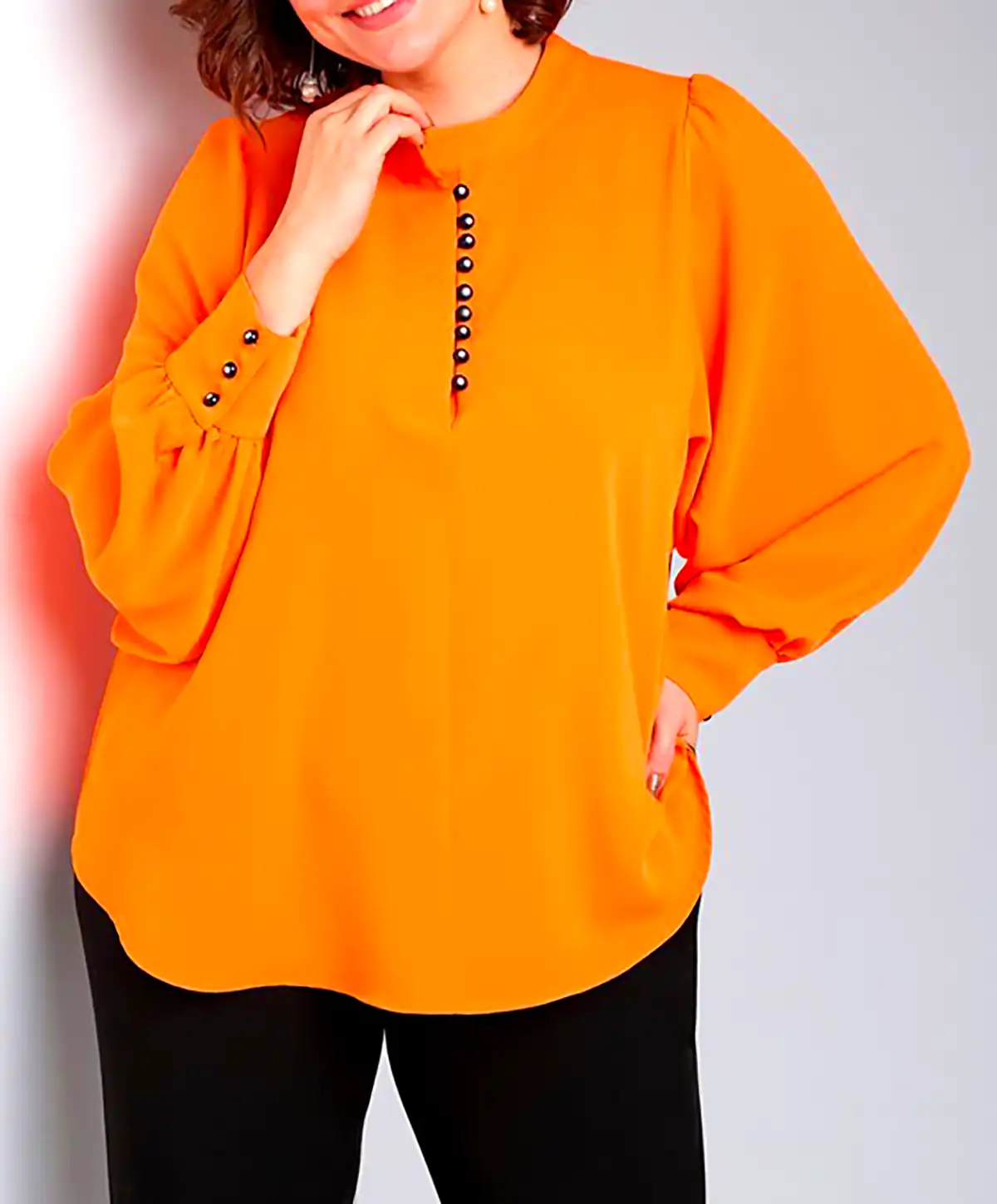 شومیز شیک نارنجی