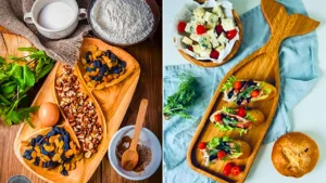 سینی مدرن چوبی