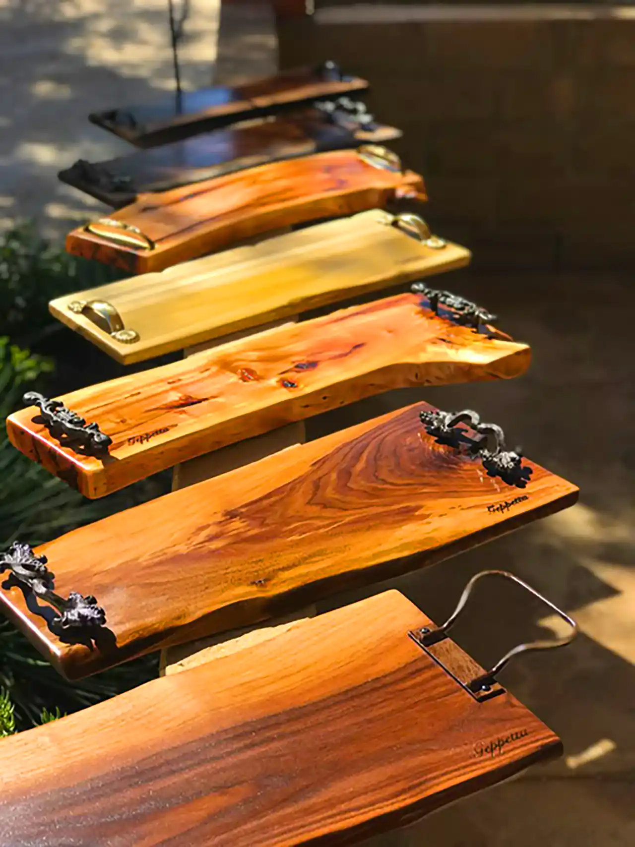 سینی مدرن چوبی