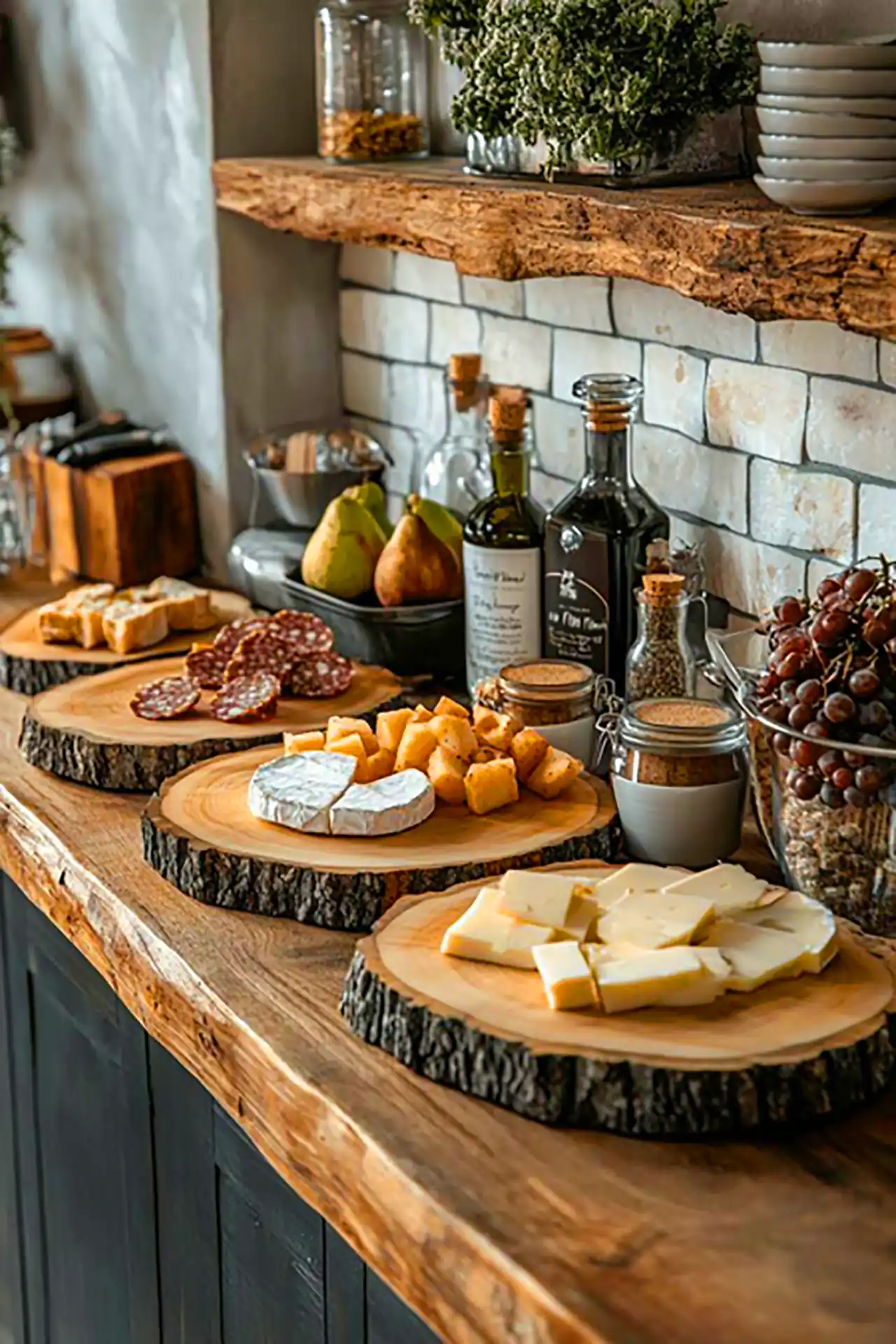 سینی مدرن چوبی