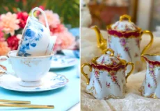 سرویس چای خوری آنتیک چینی