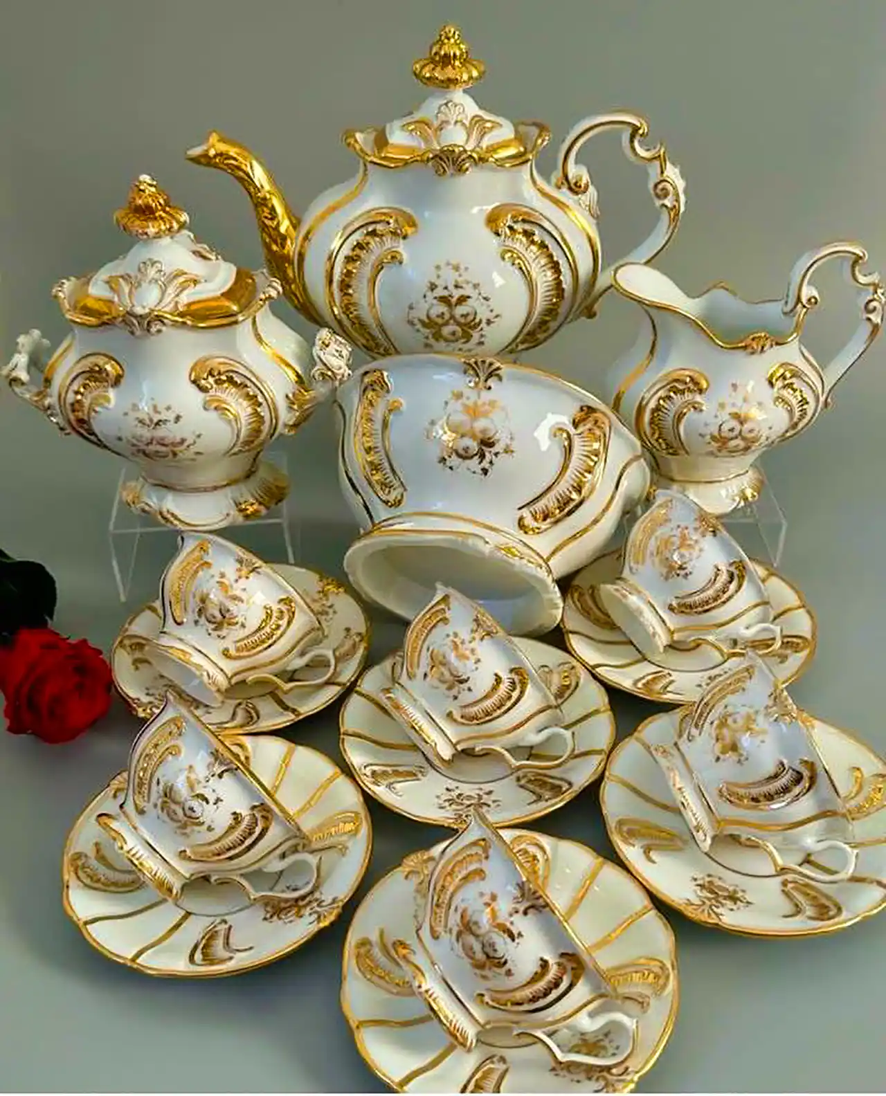 سرویس چای خوری آنتیک چینی