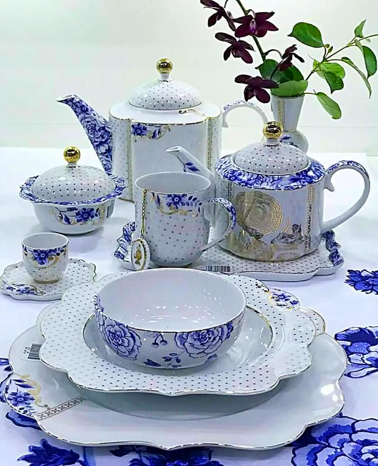 سرویس چای خوری آنتیک چینی