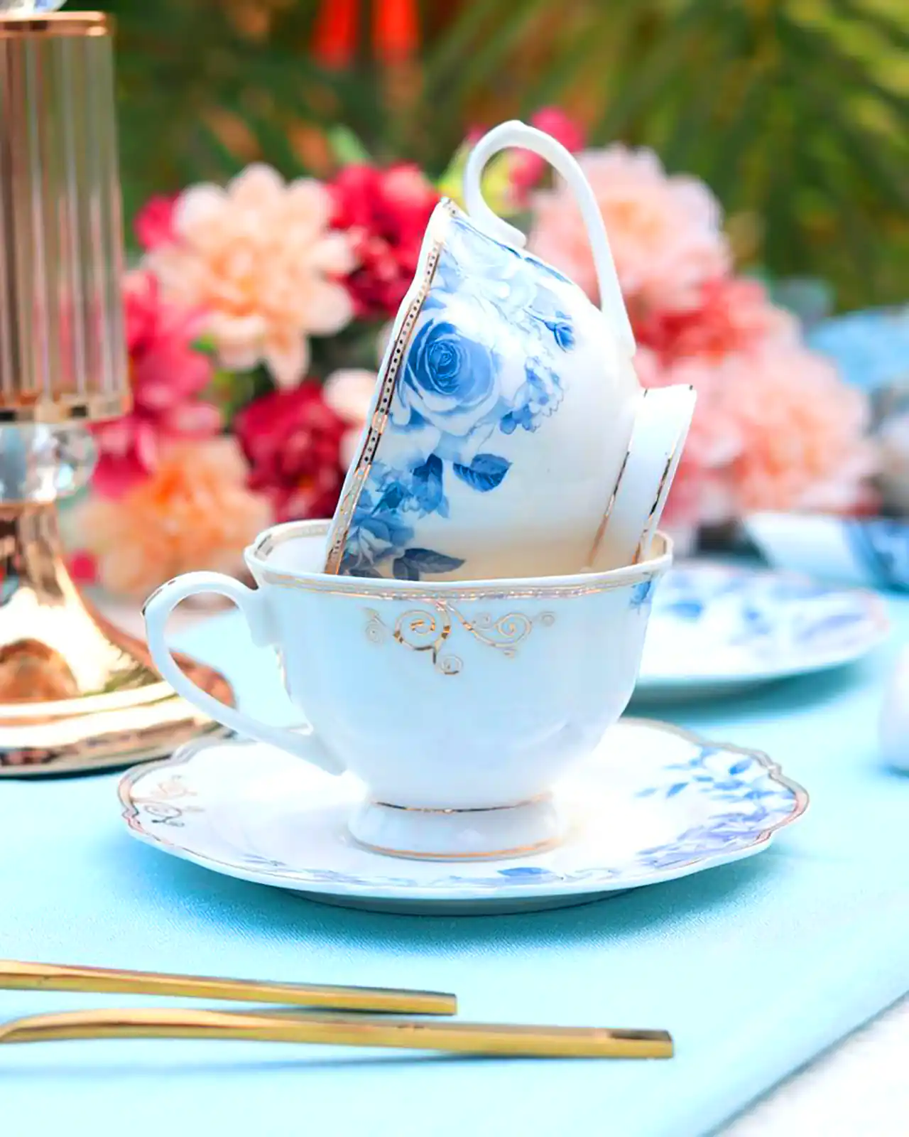 سرویس چای خوری آنتیک چینی