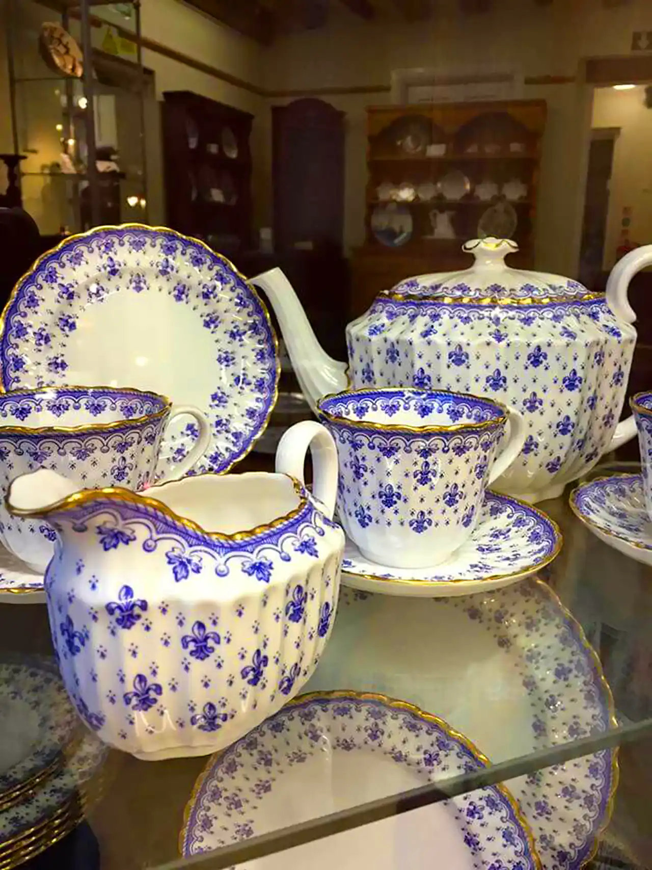 سرویس چای خوری آنتیک چینی