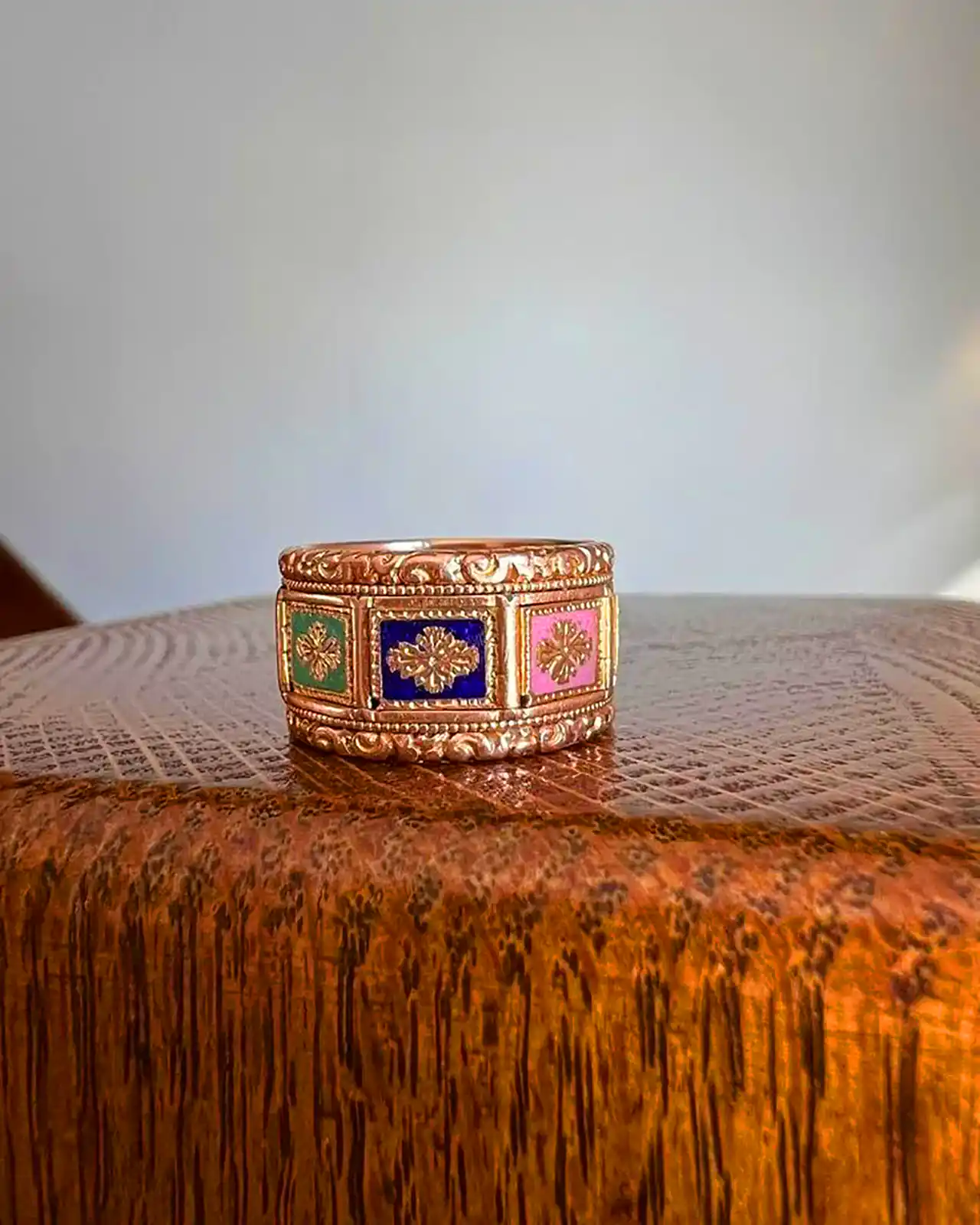 ست انگشتر جواهر نشان 