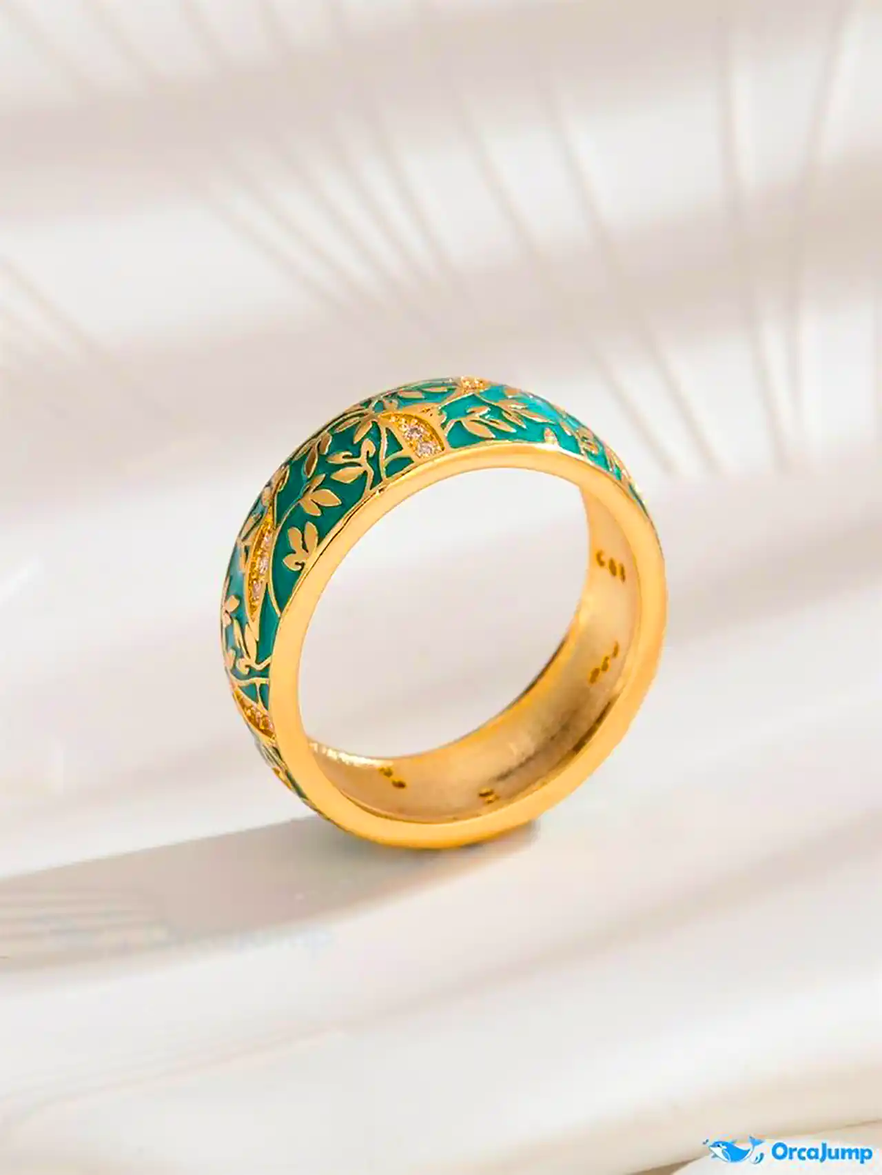 ست انگشتر جواهر نشان 