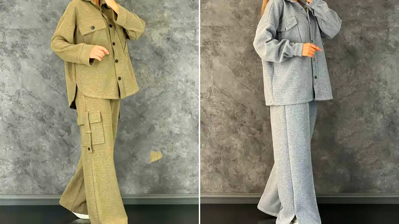 ست بلوز و شلوار نخ پنیه