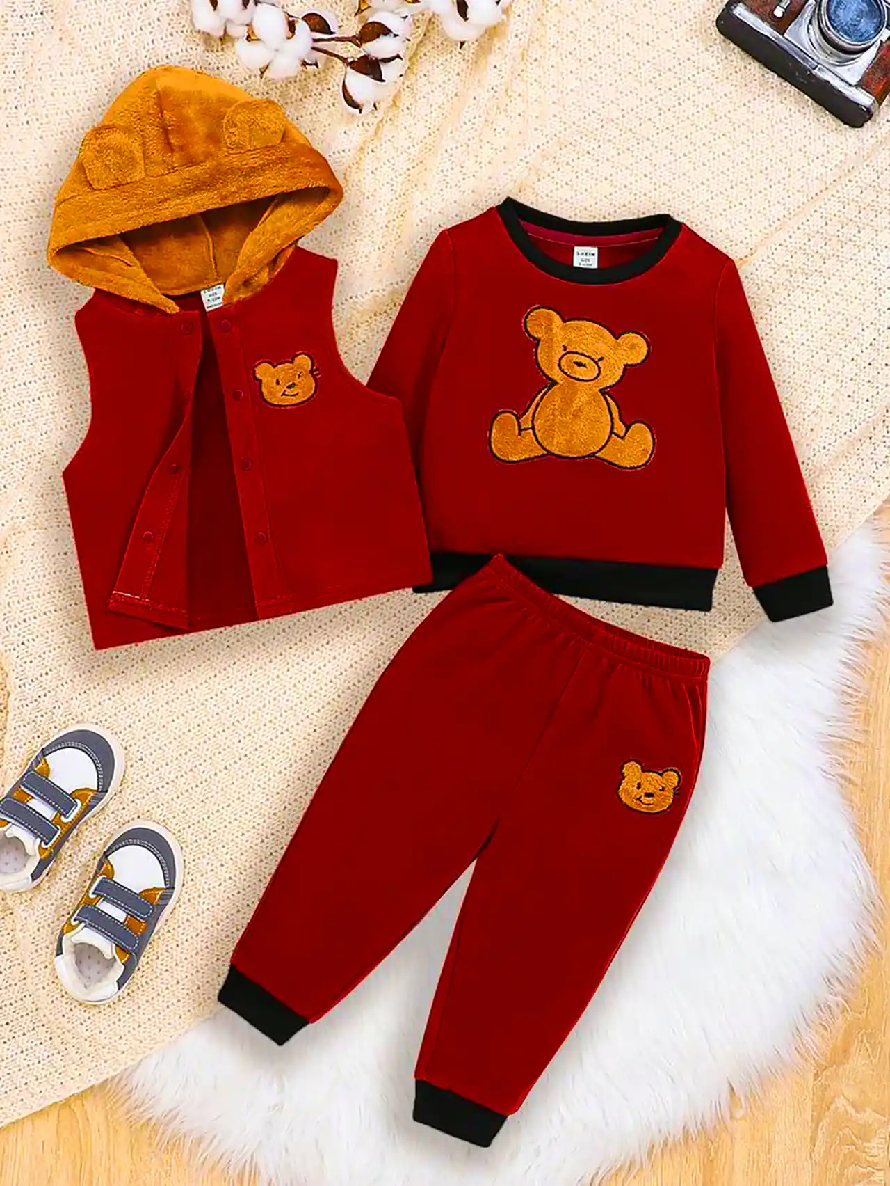 ست دورس و شلوار شیک بچگانه