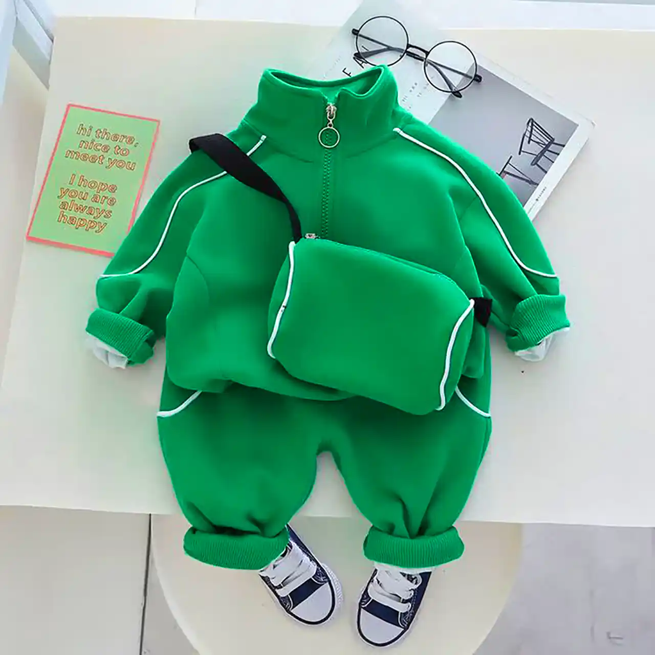 ست دورس و شلوار شیک بچگانه